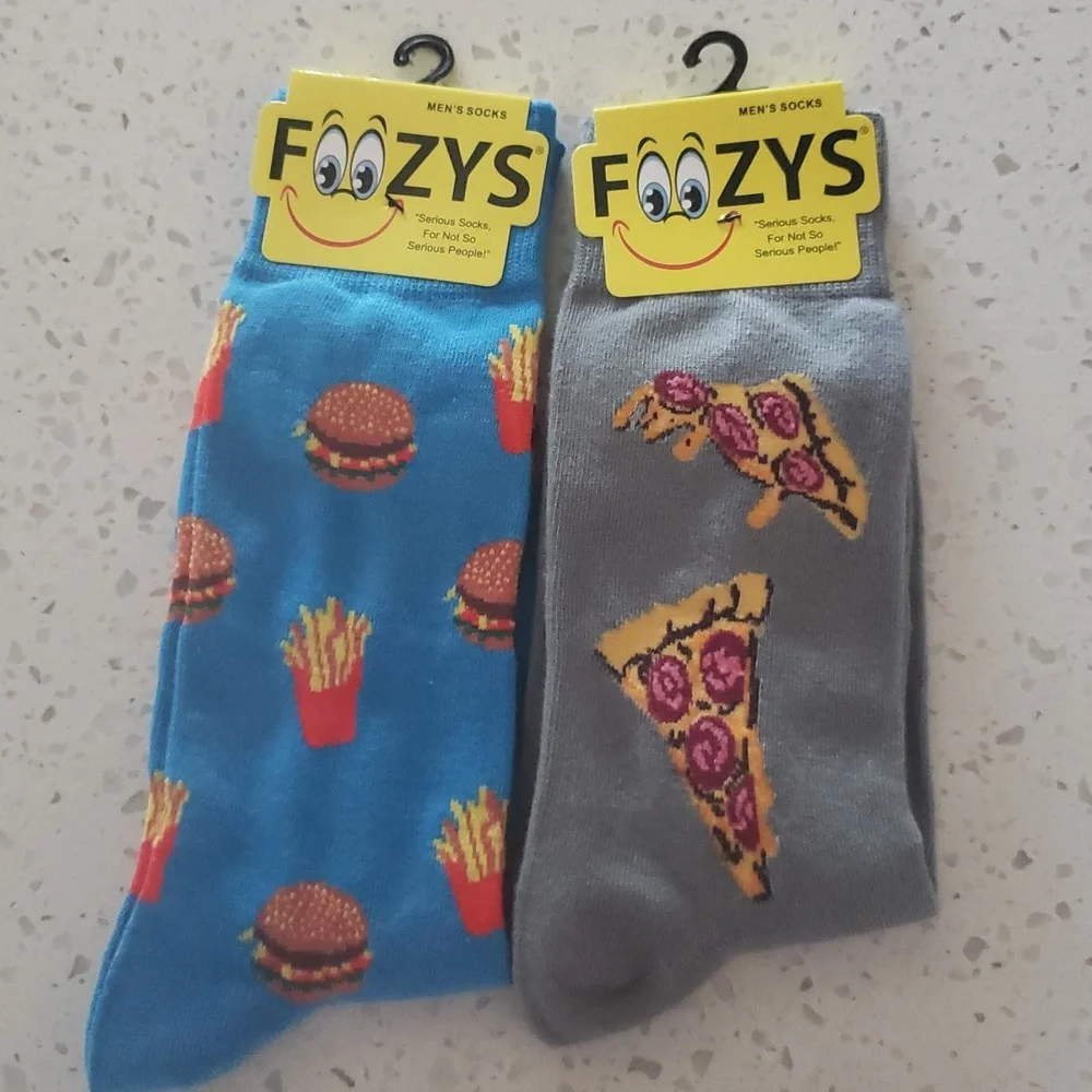 Foozys Novelty Socks New With Tags